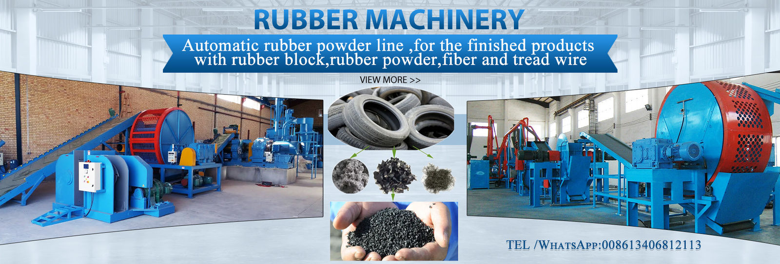Rubberknedermachine