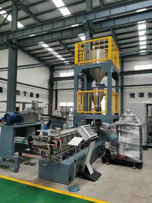 CE HDPE Plastic Recycling Line 160Kw Waste Plastic Granulator Machine
