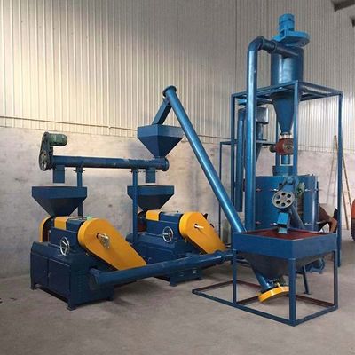 120kg/H afvalband de Rubbermolen Machine 220V 380V van de Recyclingslijn