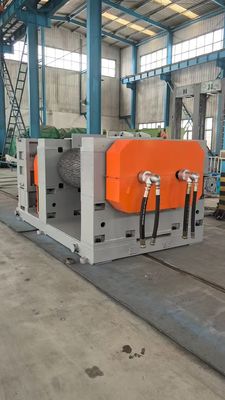 Recycling van afvalbanden met LP-800 Shredder Model Rubber Powder Production Machine