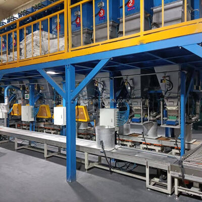 Rubber Mixer Kneader Fully Automatic Weighing Dosing Batching System Small Material Powder